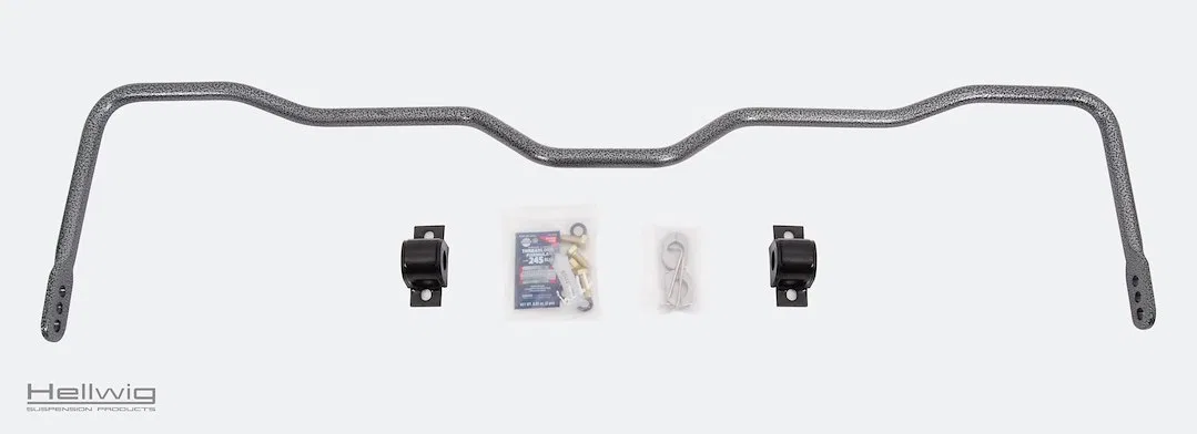 7779 – HELLWIG Stabilizer Bar, Power Coated Gray Hammertone Adjustable Rate Limited Lifetime Warranty